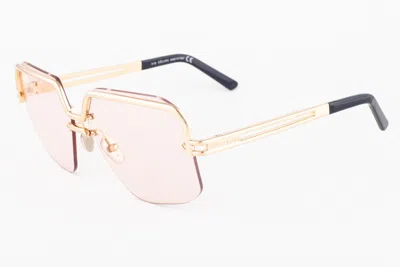Pre-owned Celine Cl 40041ui 32s Gold / Pink Sunglasses Cl40041ui 32s 61mm
