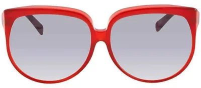 Celine Cl 40048 F 66p Geometric Sunglasses In Grey