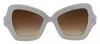 Celine Cl 40067 In 25f Butterfly Sunglasses In Brown