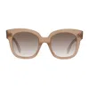 Celine Square Gradient Acetate Sunglasses In Rosa