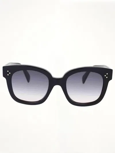 Celine Cl4002un 5401b Round Sunglasses In Black