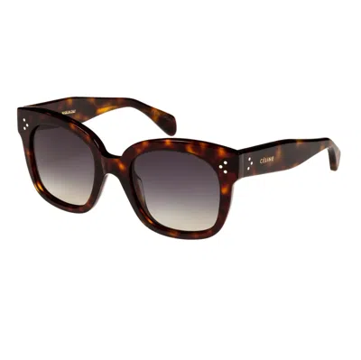 Celine Cl4002un Sunglasses In Smoke Brown