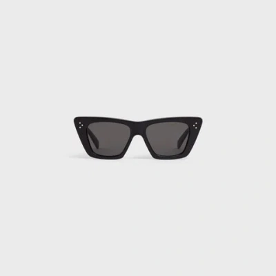 Celine Cl40187 01a Sunglasses In Black