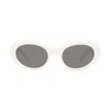 Celine Cl40194u Triomphe 25a Sunglasses In Bianco