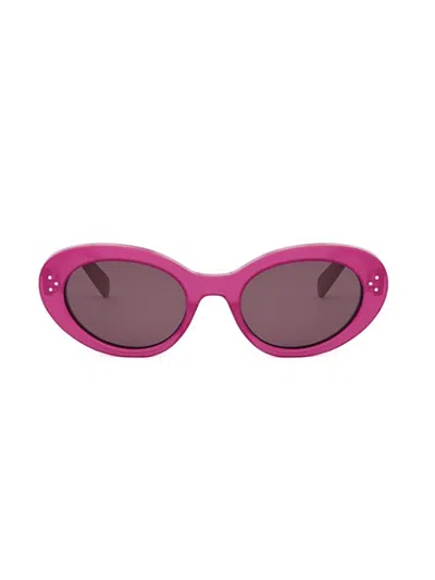 Celine Bold 3 Dots 53mm Cat Eye Sunglasses