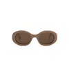 Celine Triomphe Cl40194u 45e Oval Sunglasses