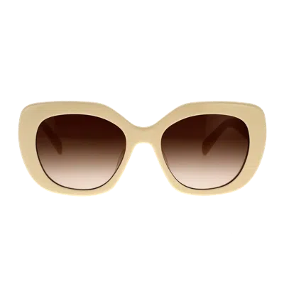 Celine Cl40226 U Sunglasses In Neutral