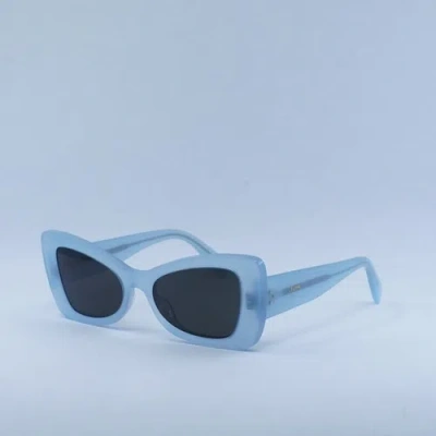 Pre-owned Celine Cl40236i 84a Opaline Light Blue/grey 54-19-140 Sunglasses In Gray