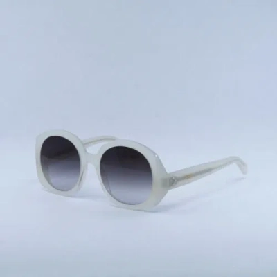 Pre-owned Celine Cl40242i 25k Milky Cream/roviex Gradient 53-20-135 Sunglasses Auth...