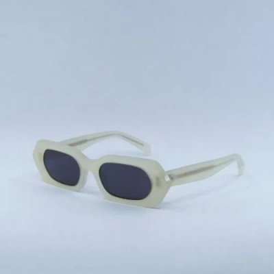 Pre-owned Celine Cl40243i 39a Opal Vanilla/smoke 51-18-135 Sunglasses Authentic In Gray