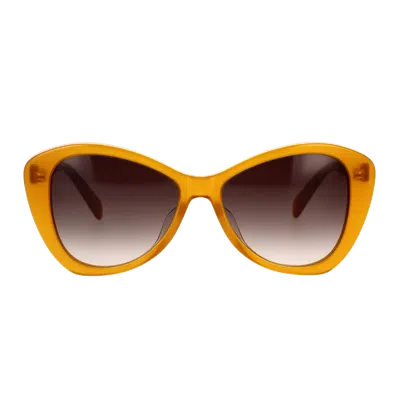 Celine Cl40270 U Sunglasses In Brown
