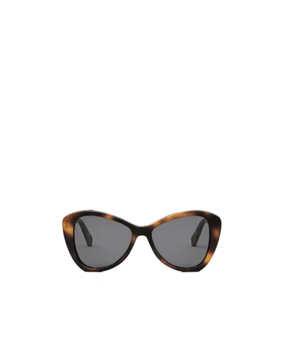 Celine Cl40270u Butterfly-frame Sunglasses In Gray