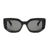 Celine Cl40277i 01a Cat Eye Sunglasses In Nero