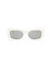 Celine Triomphe Acetate Rectangle Sunglasses