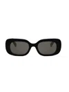 Celine Bold 3 Dots 51mm Rectangular Sunglasses