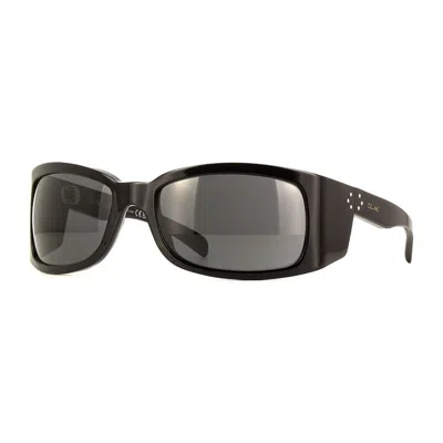 Celine Cl40290i01a Geometric Full Rim Sunglasses In Yellow