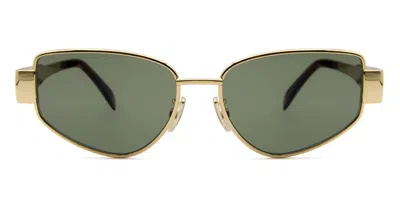 Celine Cl40293u 30n Occhiali Da Sole Oro Per Donna In Gold