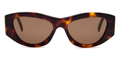 Celine Cl40308u 53e Occhiali Da Sole Marroni Per Donna In Brown