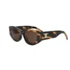 Celine Triomphe Cl40308u 53e In Brown