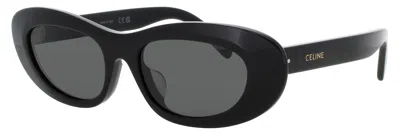 Celine Cl40310u Sunglasses 54-18-145 In Acetate With Case Included In Yellow