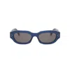Celine Full Frame Sunglasses In Blue