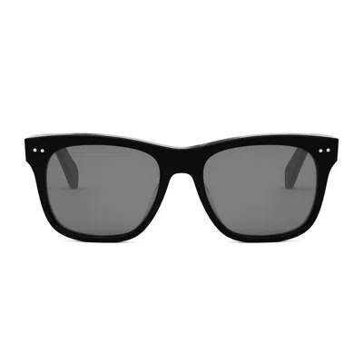 Celine Cl40322u  Thin 01a Nero Sunglasses In Black