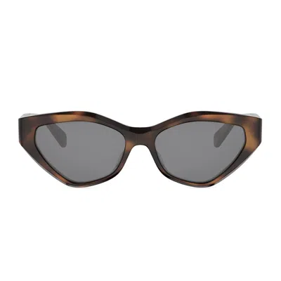 CELINE CELINE CL40323U TRIOMPHE 53A HAVANA SUNGLASSES