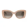 Celine Cl40324u  3 Dots 72f Rosa Sunglasses In Pink