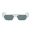 Celine Full Frame Sunglasses In White