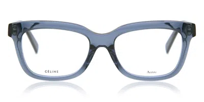 Celine Cl41390/f Clara Asian Fit Women's Glasses, Blue, Size 52