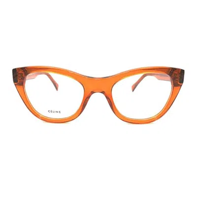 Celine Cl50005i042 Cat-eye Acetate Eyeglasses In Brown
