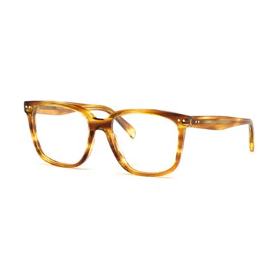 Celine Cl50020i056 Tortoiseshell Acetate Eyeglasses In Yellow