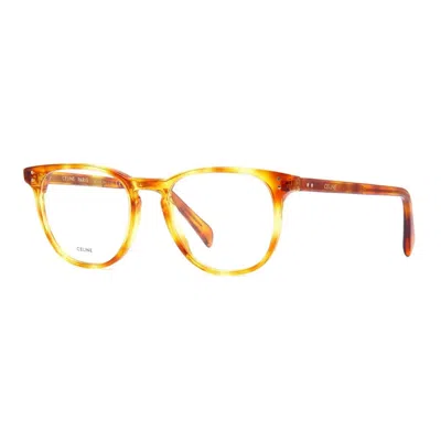 Celine Cl50046i Round Full Rim Acetate Eyeglasses In Multi