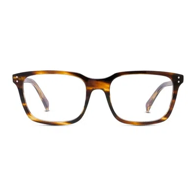 Celine Cl50081i056 Tortoiseshell Square Full Rim Eyeglasses In Yellow