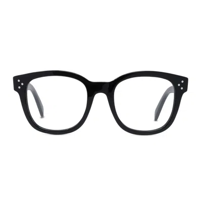 Celine Cl50098i  3 Dots 001 Black Glasses