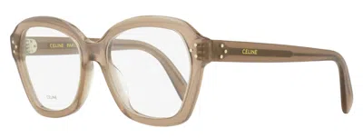 Celine Cl50100i Geometric Butterfly Eyeglasses In Brown
