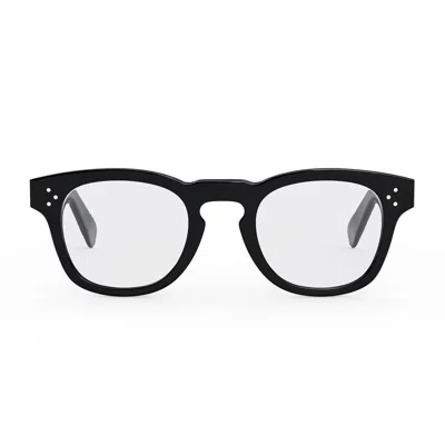 CELINE CELINE CL50118I CELINE 3 DOTS HD 001 BLACK GLASSES
