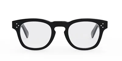 Celine Cl50118i  3 Dots Hd Men's Glasses, Black, Size 48