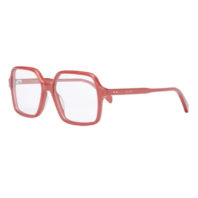 Celine Cl50126i066 Square Full Rim Eyeglasses In Brown