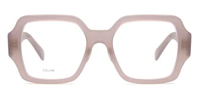 Celine Cl50131f Vestibilità Orientale 045 Occhiali Da Vista Marroni Per Donna (solo Montatura)