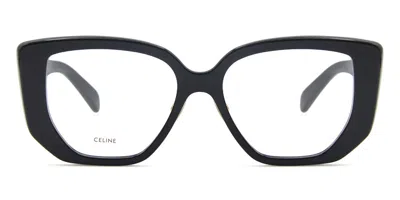 Celine Cl50146f Asian Fit 001 Women's Glasses Black Size 53 - Free Lenses - Blue Light Block Available