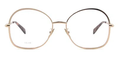 Celine Cl50152u 028 Women's Glasses Gold Size 56 - Free Lenses - Blue Light Block Available