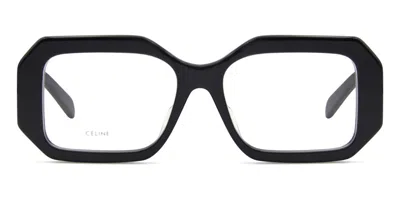 Celine Cl50155f Asian Fit 001 Women's Glasses Black Size 52 - Free Lenses - Blue Light Block Available