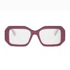 Celine Cl50155i Triomphe 069 Rosso Glasses In Burgundy