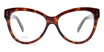 Celine Cl50158i 052 Women's Glasses Brown Size 55 - Free Lenses - Blue Light Block Available