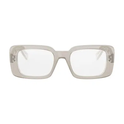 Celine Cl50163i045 Square Full Rim Eyeglasses In Gray