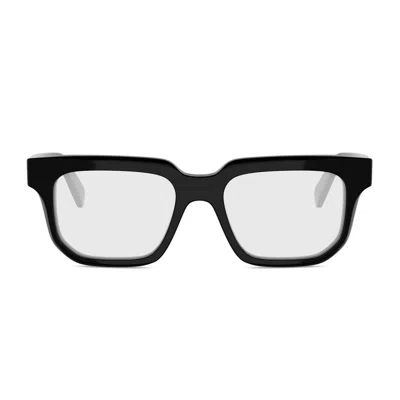Celine Cl50176i  3 Dots 001 Nero Glasses In Black