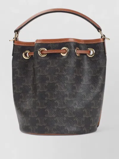 Celine Clara Bucket Bag Adjustable Strap In Multi