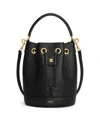 Celine Clara Teen Soft Bag In Grained Calfskin Leather In Black