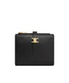 Celine Clasp Wallet In Black